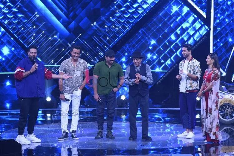 Badshah, Bobby Deol, Sunny Deol , Dharam Ji, Raghav Juyal and Mukti