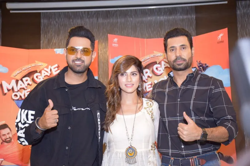 Gippy Grewal, Sapna Pubbi, Binnu Dhillon 