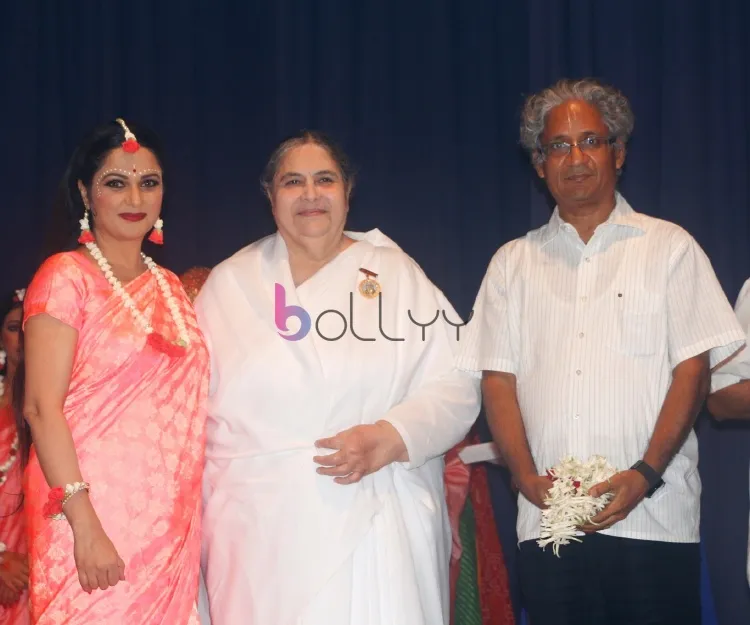 Gracy Singh, Sister Yogini and Dr.Rajan Sankaran