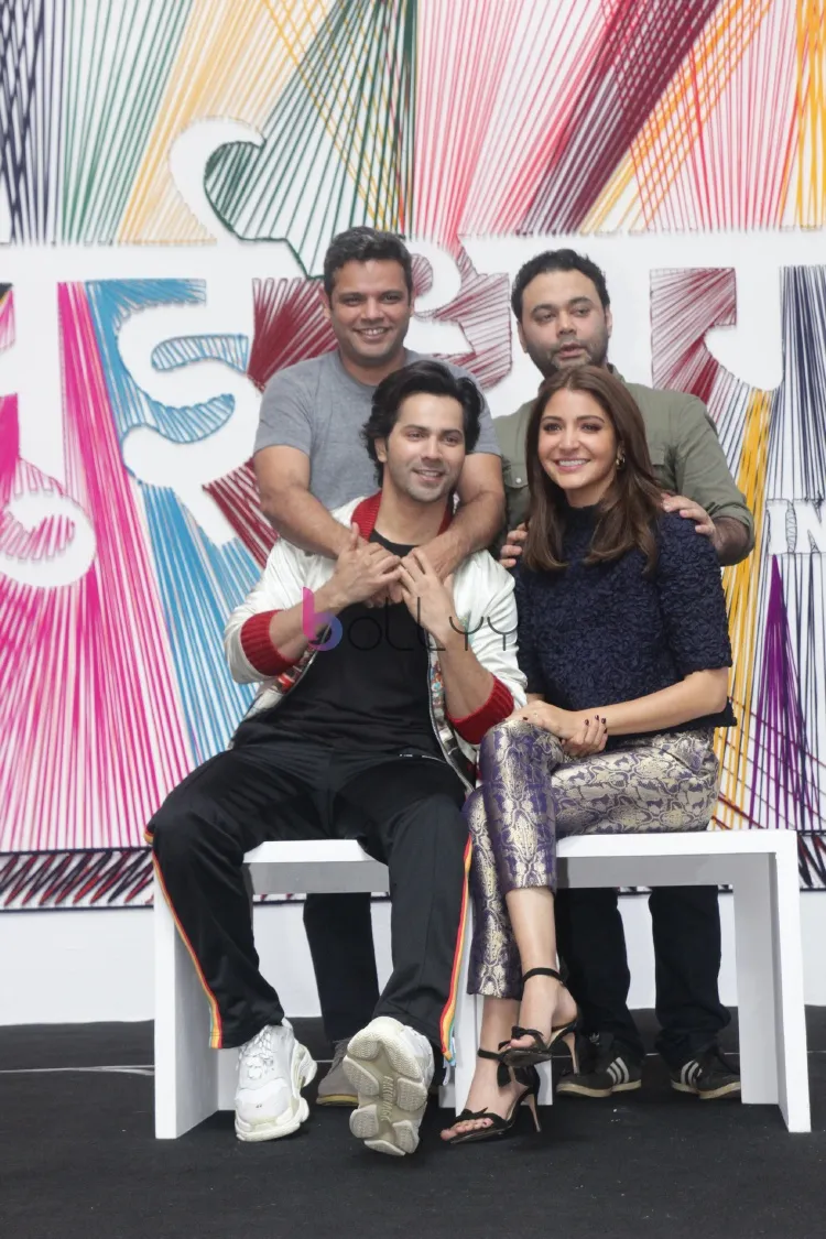 Sharat Katariya, Varun Dhawan, Anushka Sharma, Maneesh Sharma