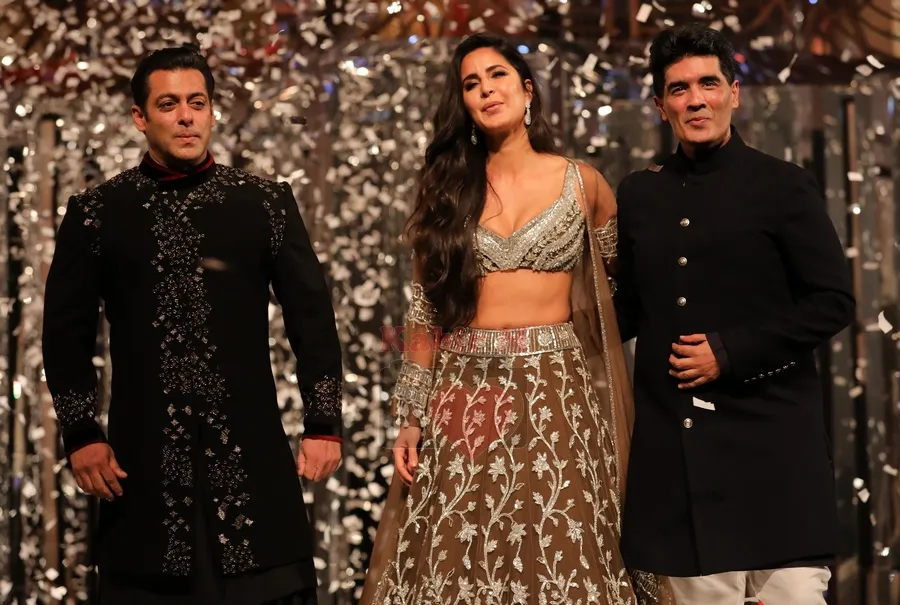 Salman khan, Katrina kaif, Manish Malhotraa