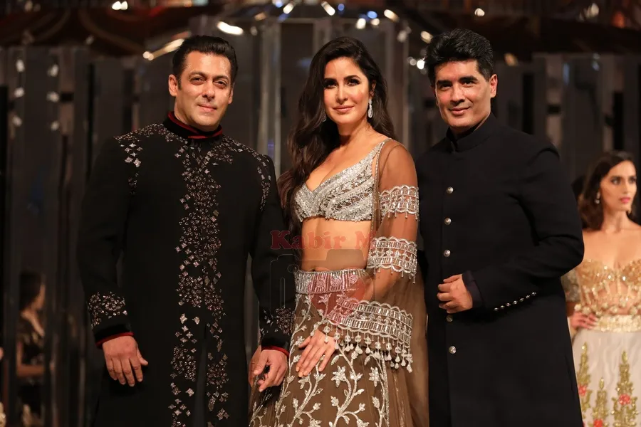 Salman khan, Katrina kaif, Manish Malhotraa