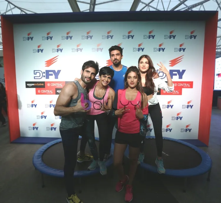 Karan Tacker, Mandira Bedi, Rhea Chakraborty & Saqib Saleem