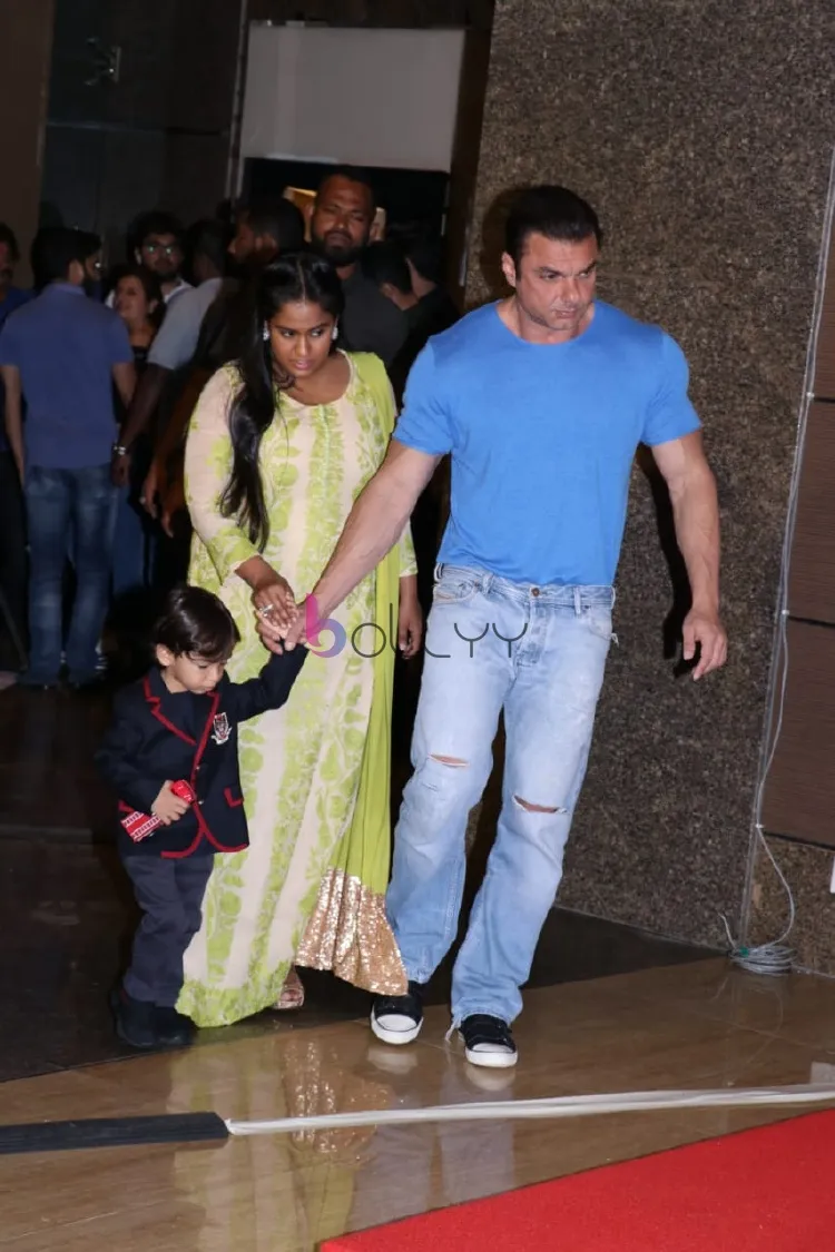 Ahil, Arpita Khan Sharma, Sohail Khan