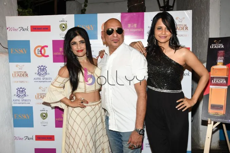  Shibani Kashyap with Salim Asgarally and Nisa Harale