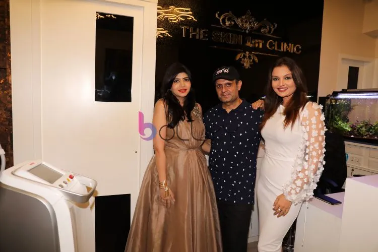 Dr. Sharmila Nayak with DJ Sheizwood and Deepshikha Nagpal 