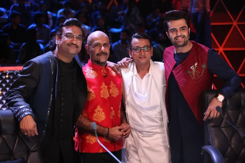 Ajay- Atul with Vishal Dadlani and Maniesh Paul