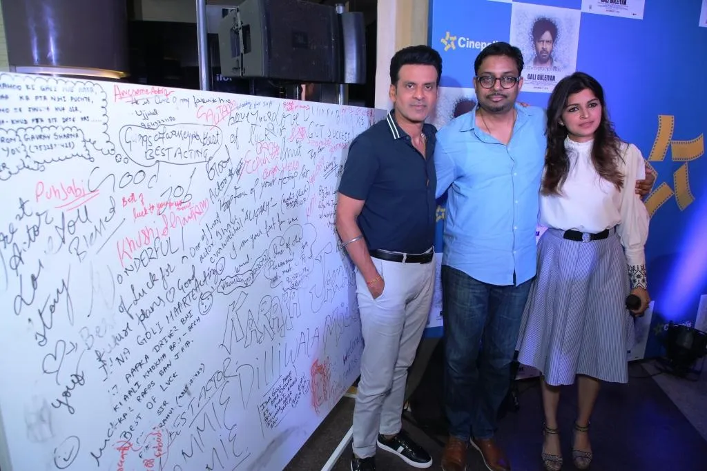 Fan Interaction with Manoj Bajpayee at Cinépolis Janak Cinemas