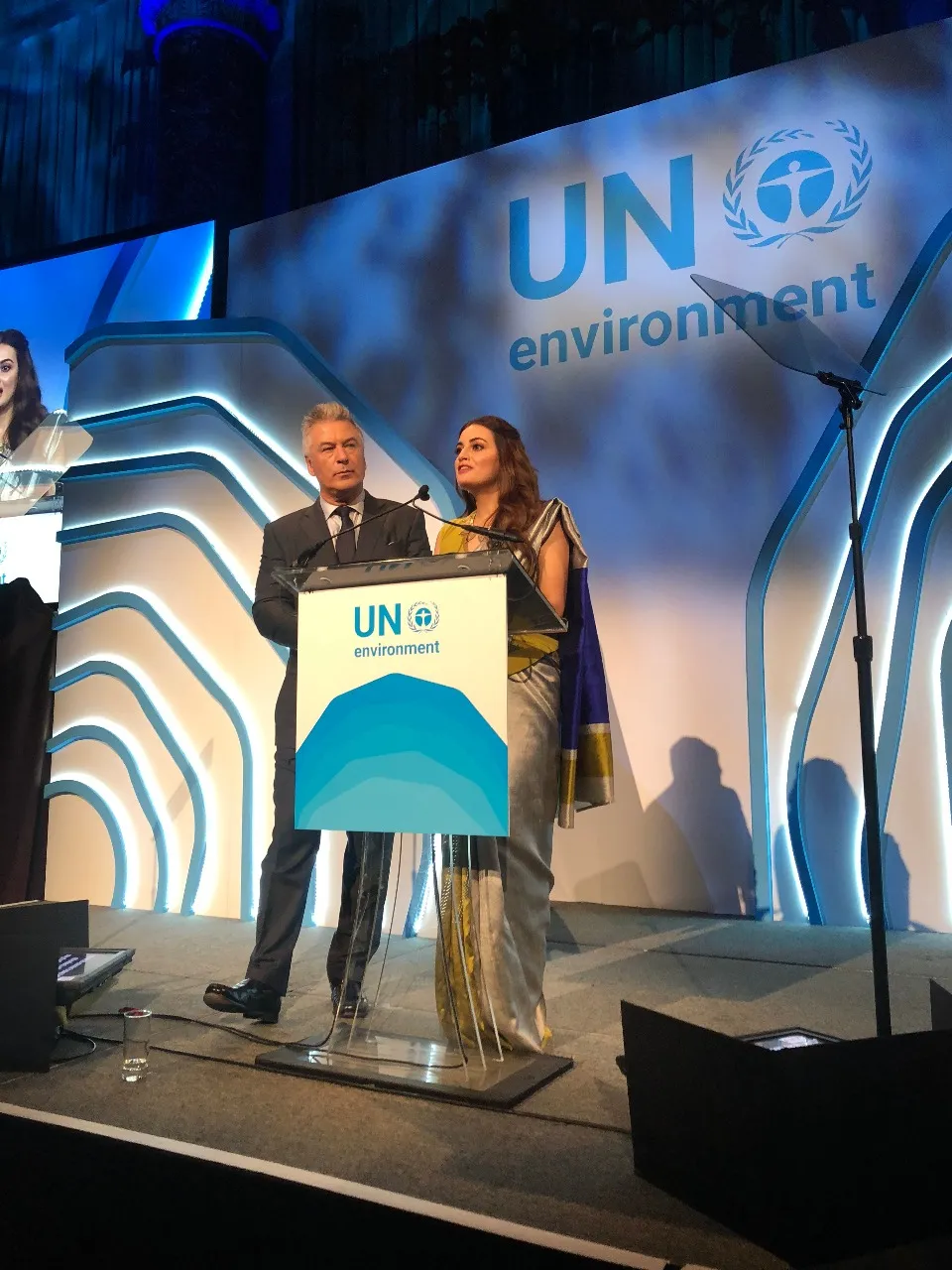 Actors and Environmentalists Dia Mirza and Alec Baldwin host UN's Champions of the Earth Awards