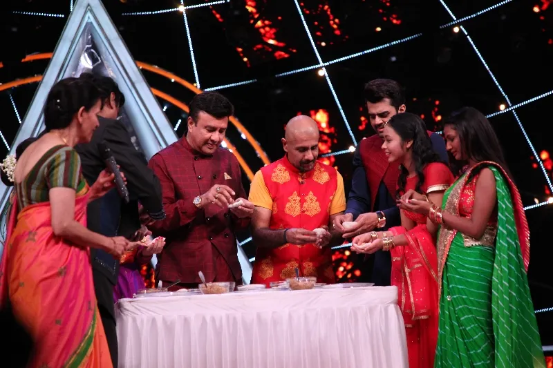 Modak Making competition on Indian Idol