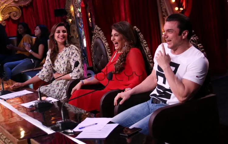 Parineeti Chopra, Archana Puran Singh, Sohail Khan