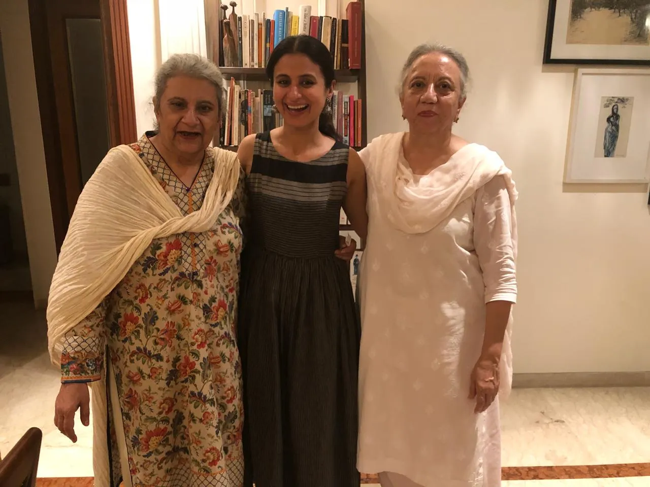 Rasika Dugal with Nuzhat Arshad and Nusrat Jalal