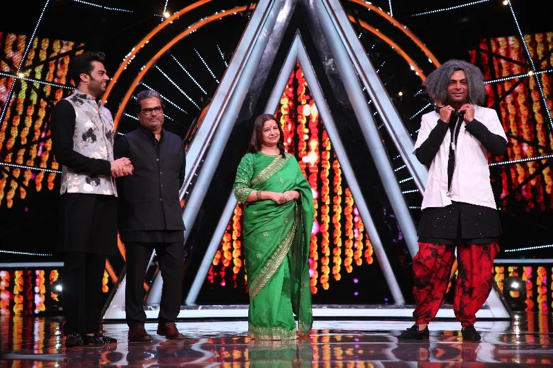 Rekha Bhardwaj, Vishal Bhardwaj, Maniesh Paul and Sunil Grover