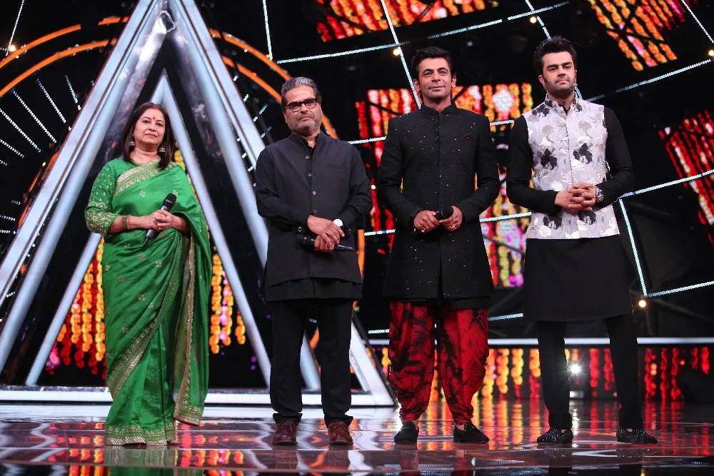 Rekha Bhardwaj, Vishal Bhardwaj, Maniesh Paul and Sunil Grover