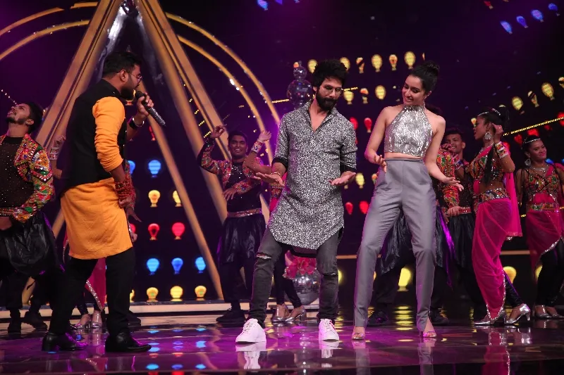 Shahid and Shraddha shaking a leg on Biswajit's tunes