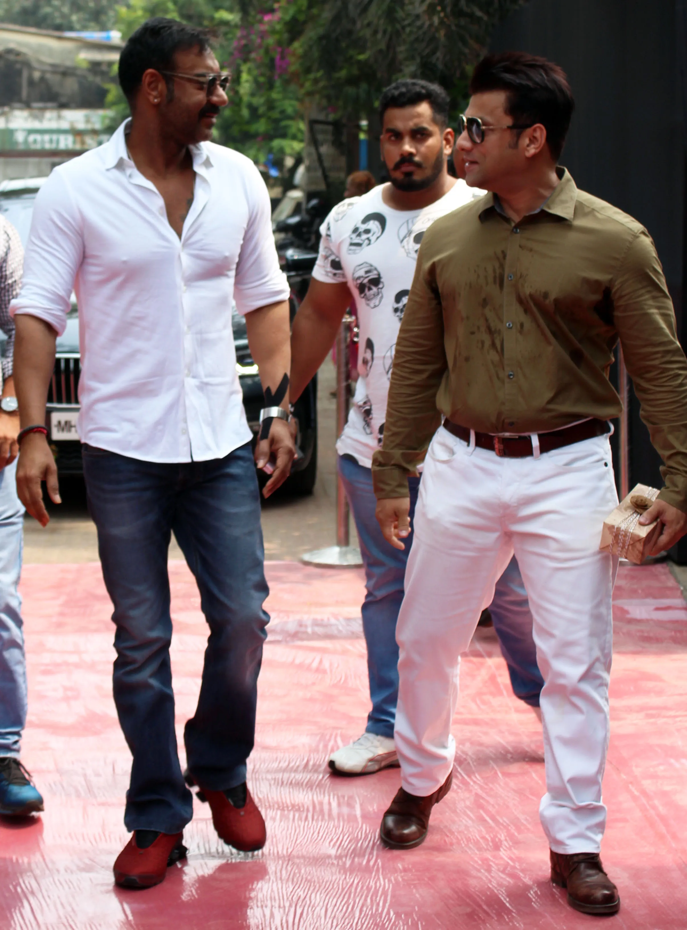 Ajay Devgan with Mr. Ali Reza Abdi