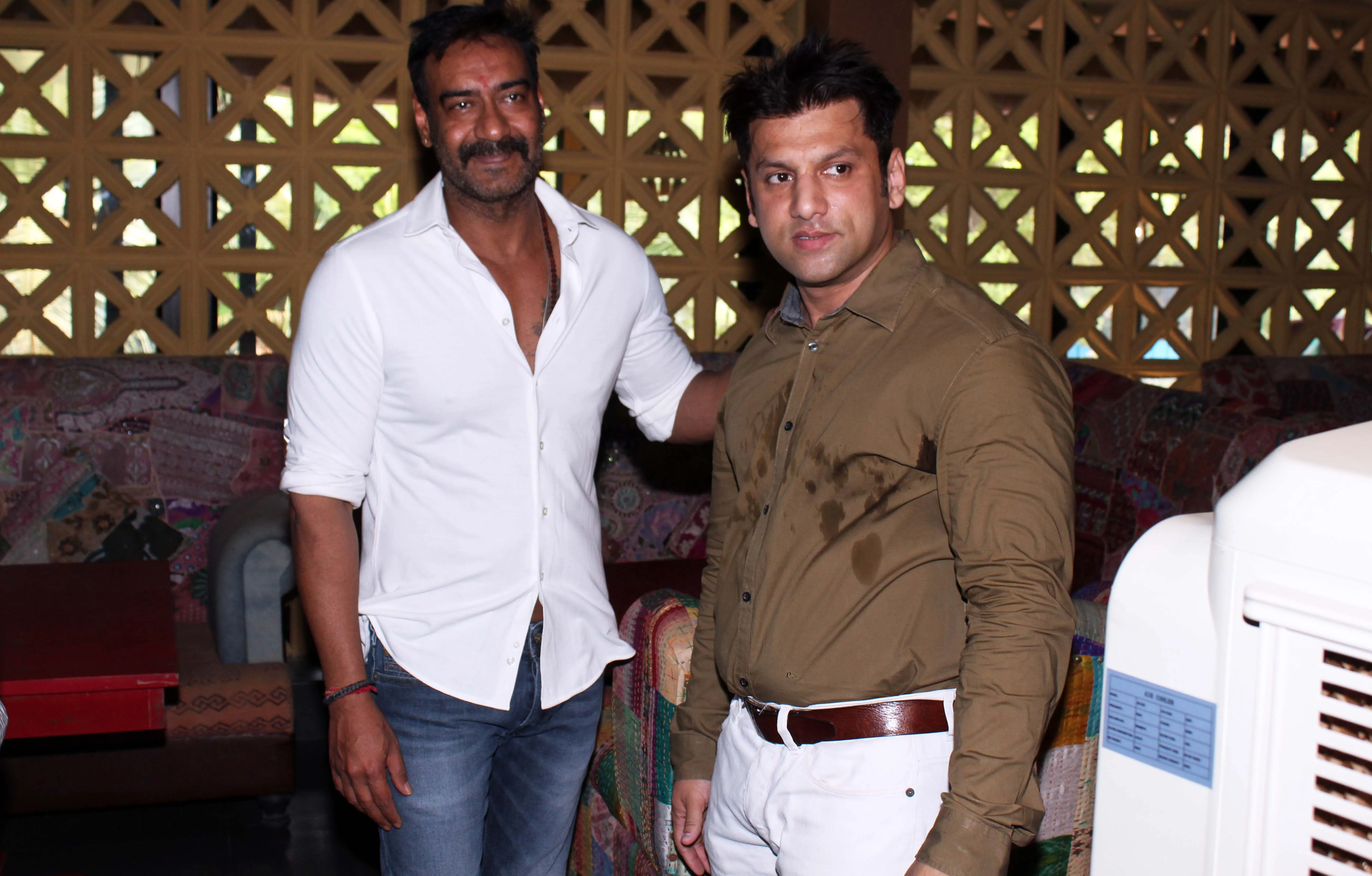 Ajay Devgan with Mr. Ali Reza Abdi