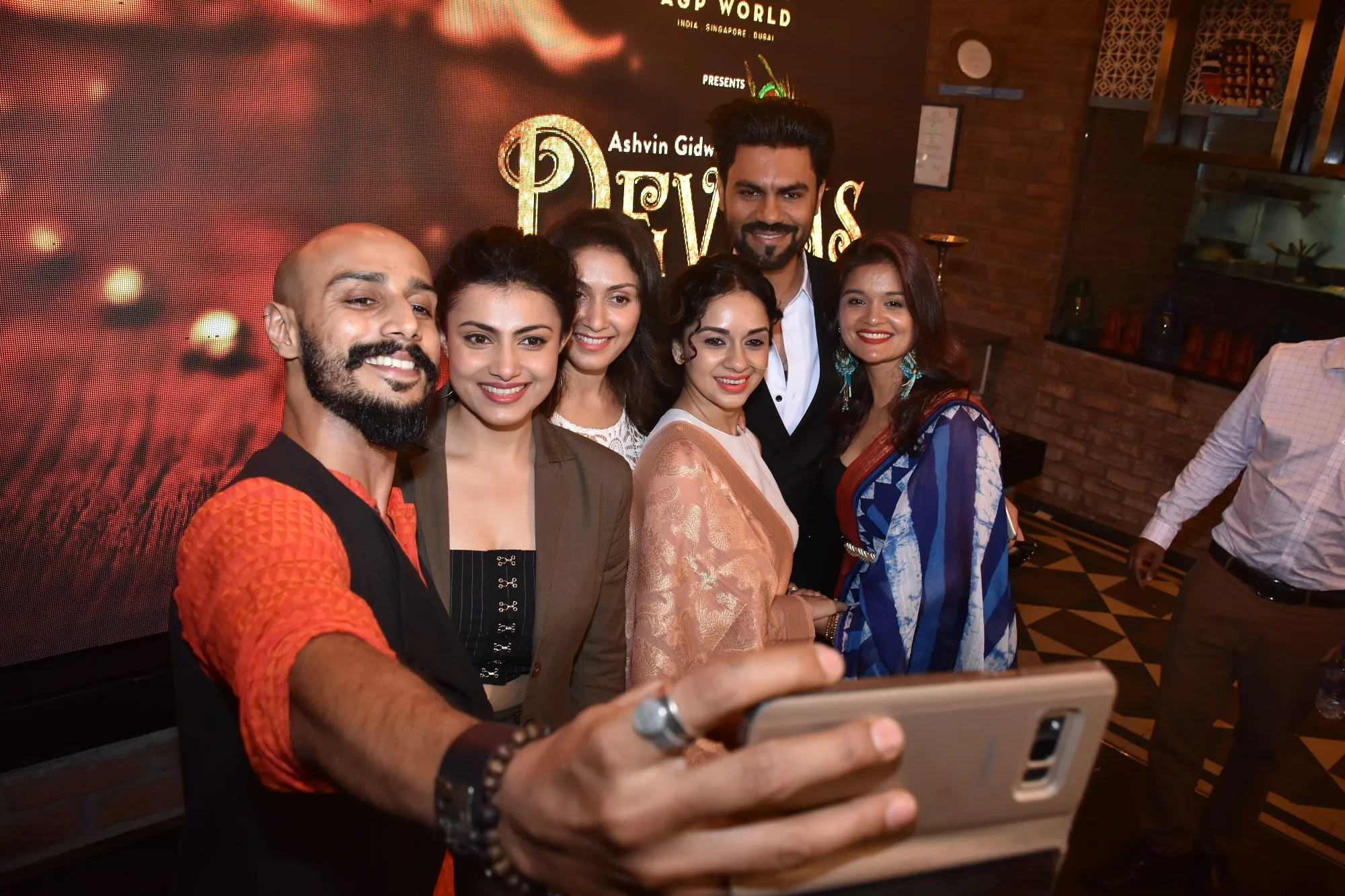Crew and Cast of Devdas at the launch of Devdas by AGP World