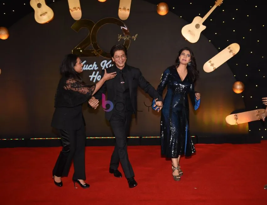 Rani Mukherji, Shah Rukh Khan, Kajol