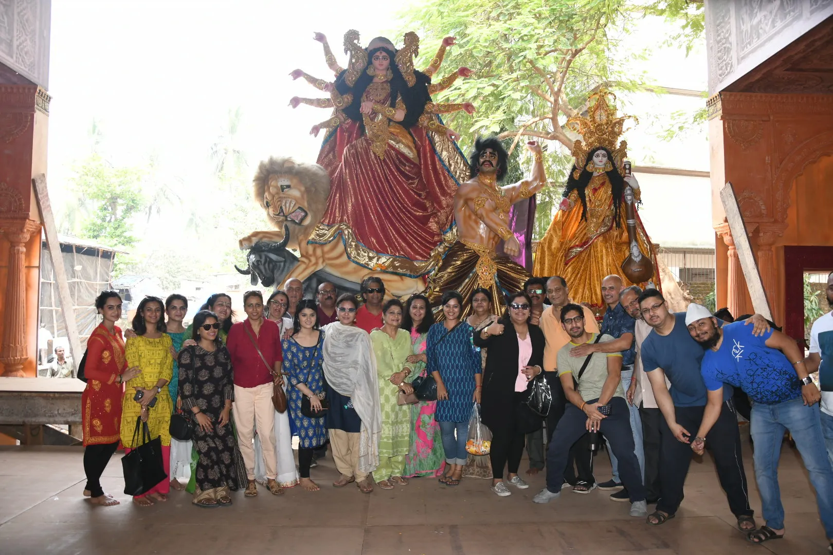 Debu Mukherjee,Ayan Mukerji, Samrat Mukherjee, Sharbani Mukherjee and Rema Lahiri along with Committee Members