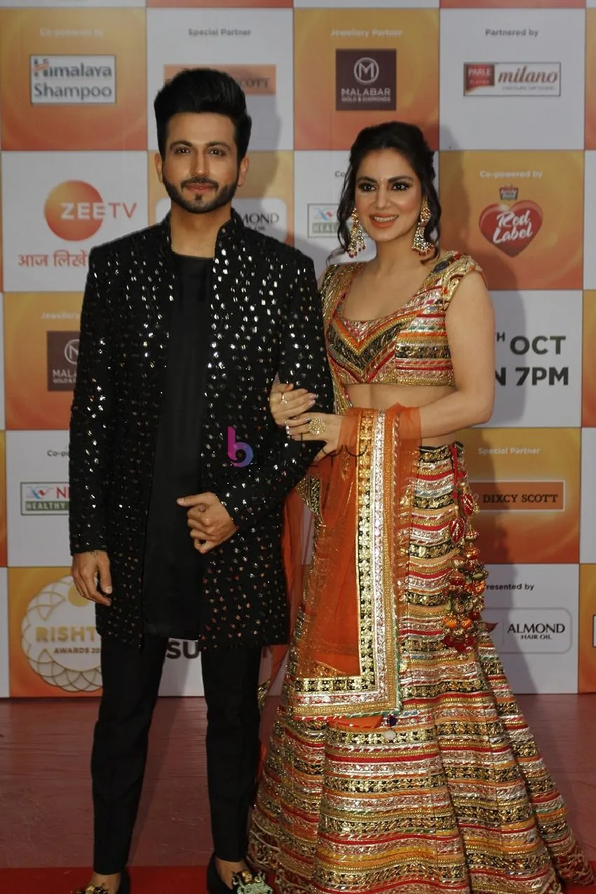 Dheeraj Dhoopar and Shraddha Arya