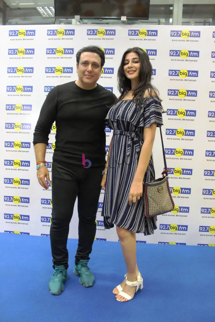 Govinda with Mishika Chourasia 