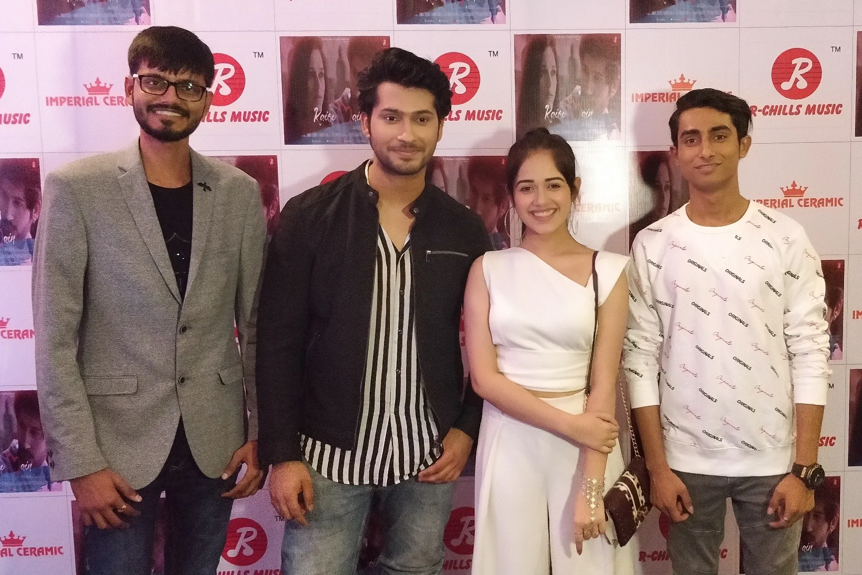 Namish Taneja, Jannat Zubair Rahmani, producer Vishal Sadhariya and singer Mohd Kalam