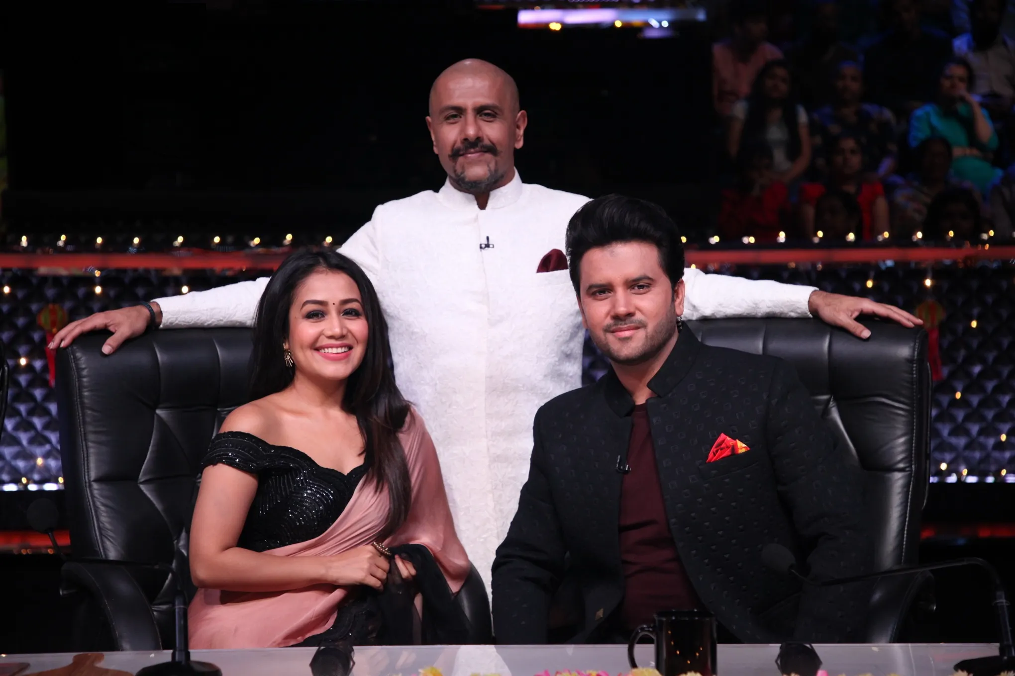 Neha Kakkar, Vishal dadlani and Javed Ali