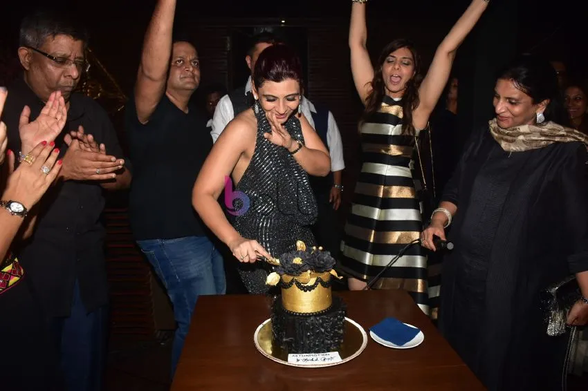 Aanchal Gupta Celebrating Her Birthday with the Midnight Cake