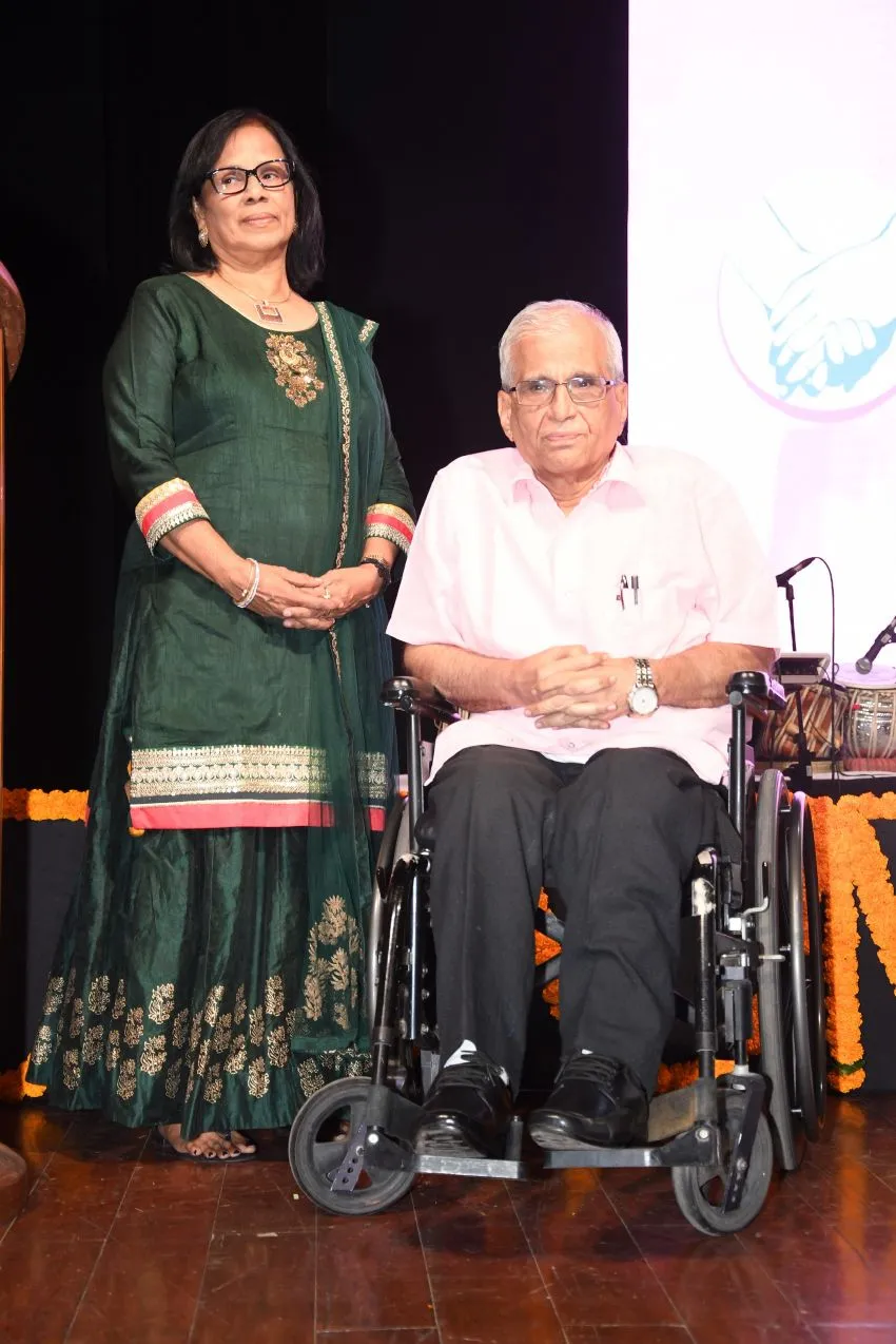 Dr. Suresh H. Advani with Mrs. Geeta Advani