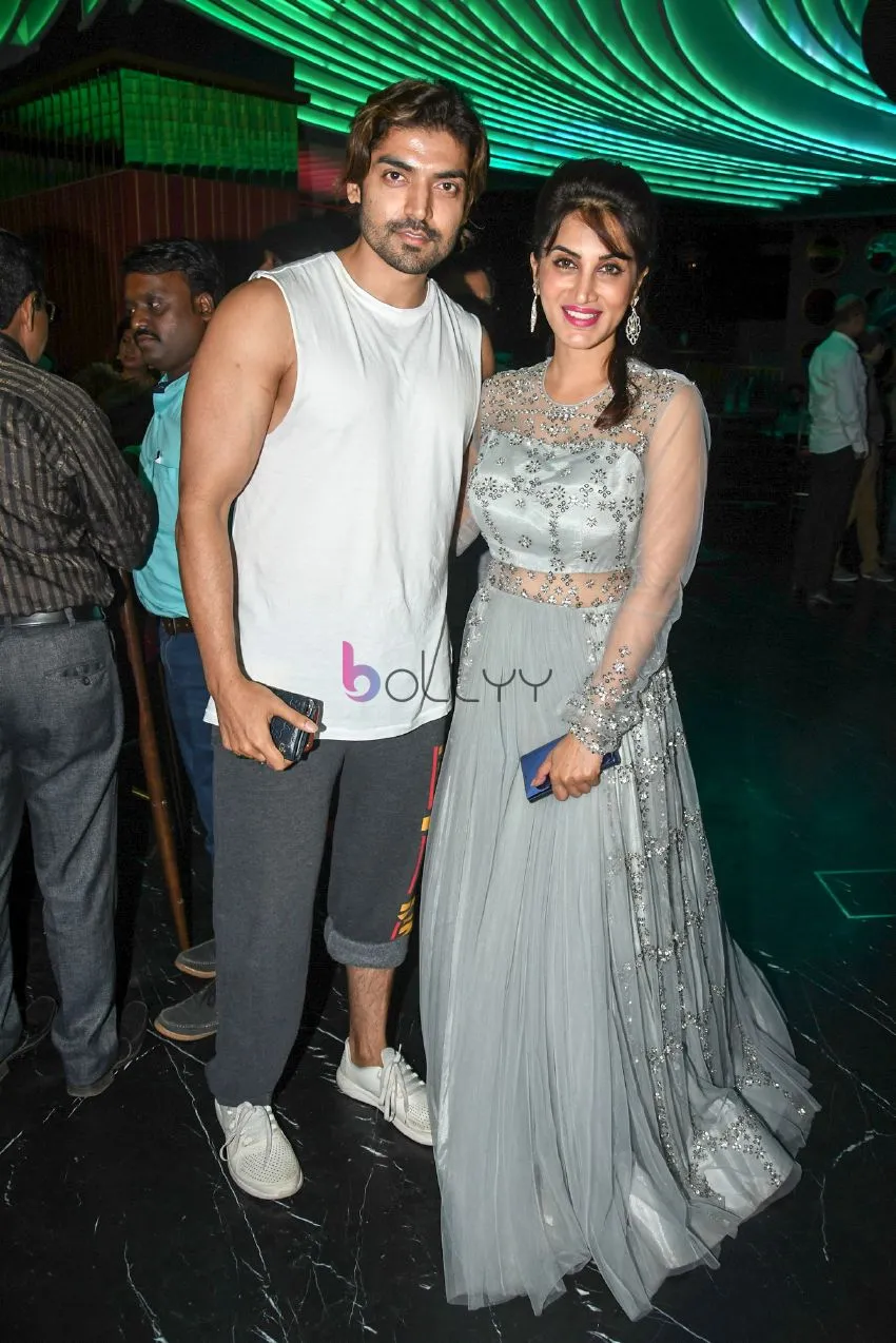 Smita Gondkar with Gurmeet Chaudhary