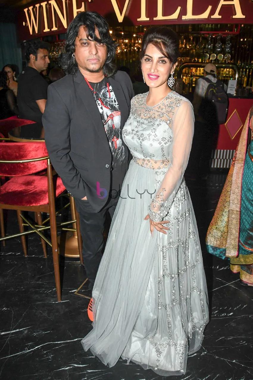 Aziz Zee with Smita Gondkar 