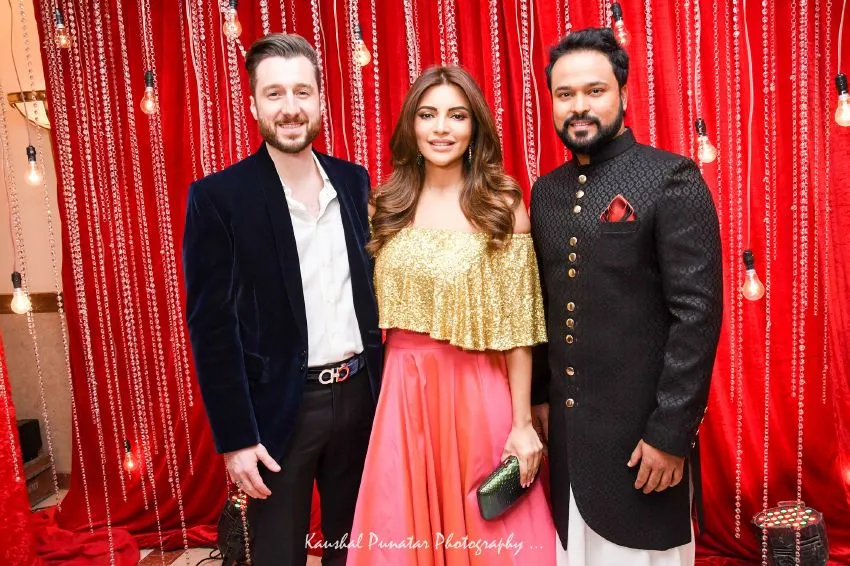 Shama Sikander with Tajinder Singh Tiwana