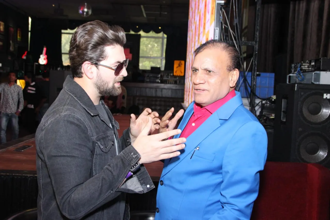 Neil Nitin Mukesh with Madan Paliwal