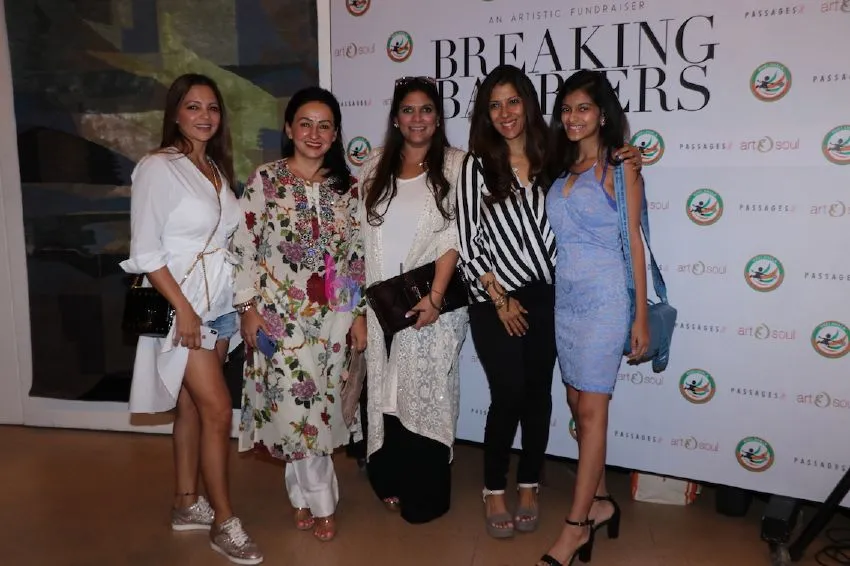 Deanne Pandey, Penny Patel , Superna Motwane , Renu Chainani Garware and Alea Motwane