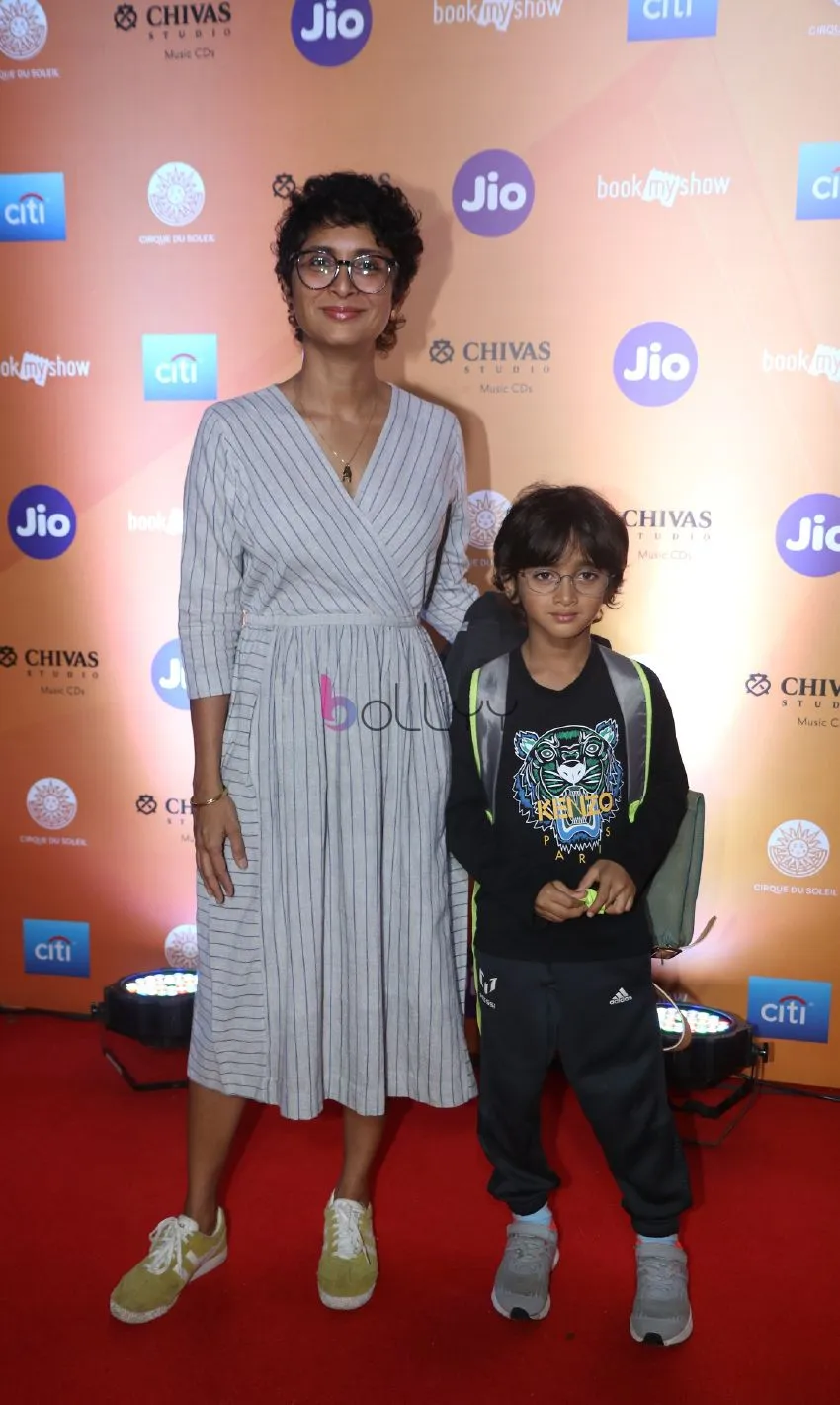 Kiran Rao with her son Azad 