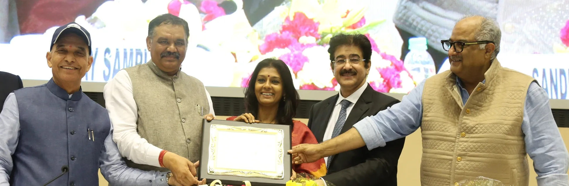 Nandita Das, Sandeep Marwah, Boney Kapoor