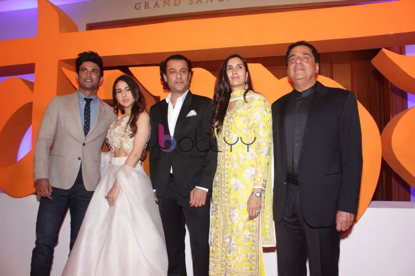 Sushant Singh Rajput, Sara Ali Khan, Abhishek Kapoor, Ronnie Screwvala