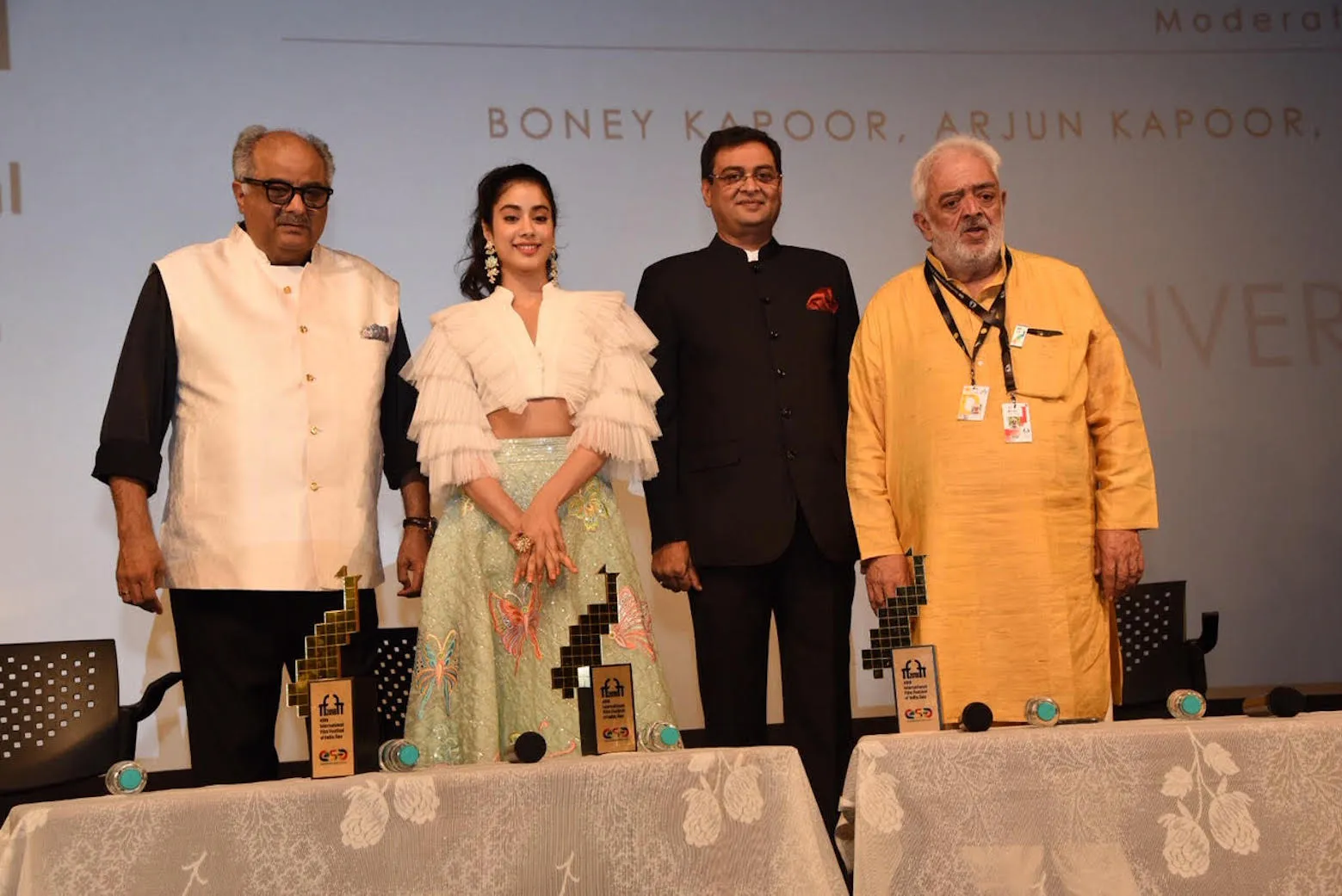 Boney Kapoor, Jhanvi Kapoor, Rahul Rawail