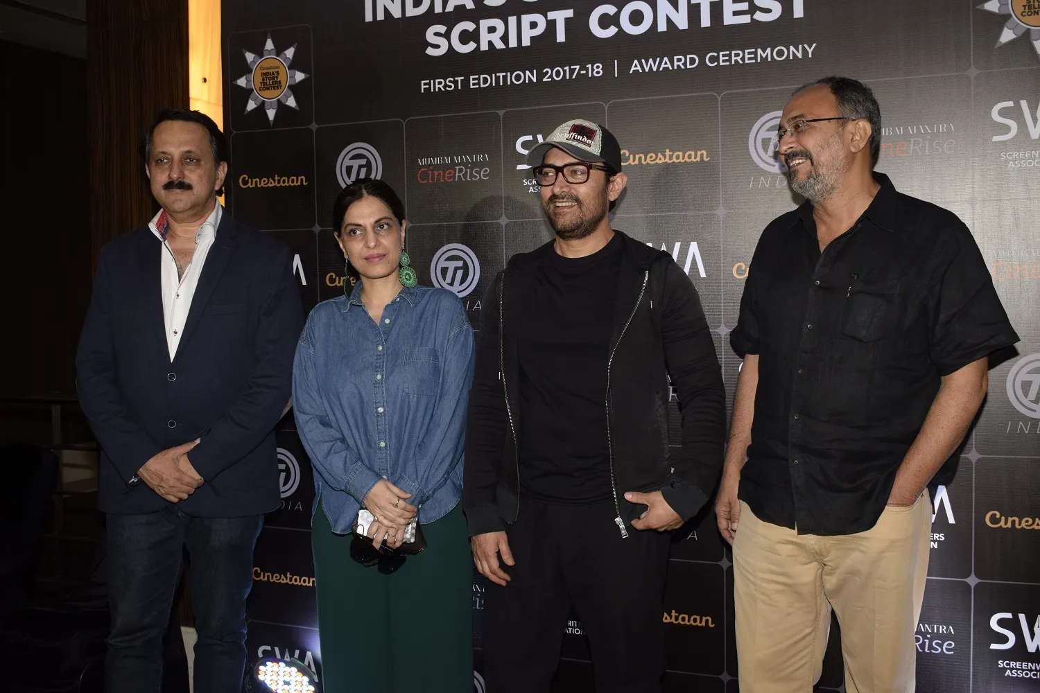 Aamir Khan, Anjum Rajabali, Juhi Chaturvedi, Rohit Khattar 