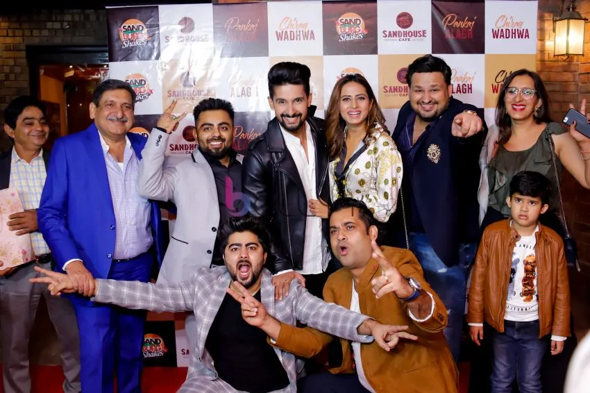 Ravi Dubey And Sargun Mehta Launch Cafe In Gurgaon!