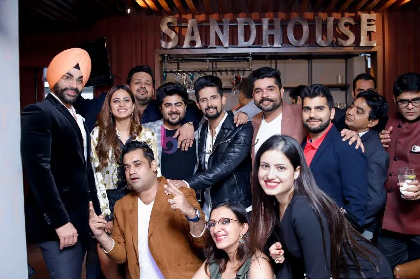 Ravi Dubey And Sargun Mehta Launch Cafe In Gurgaon!