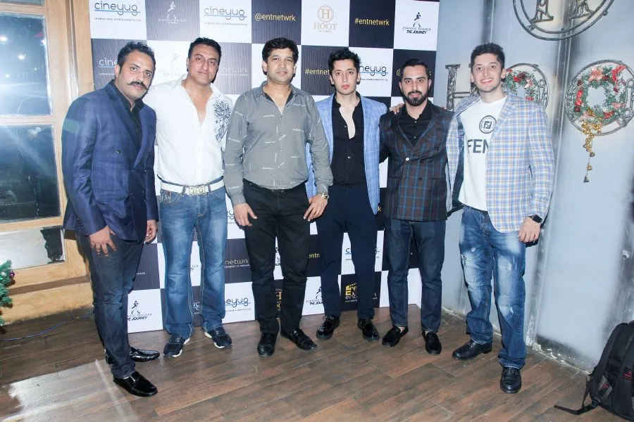 Deepansh Malhotra, Mohomed Morani, Mazhar Nadiadwala, Alim Morani, Harshit Malhotra and Azhar Morani 