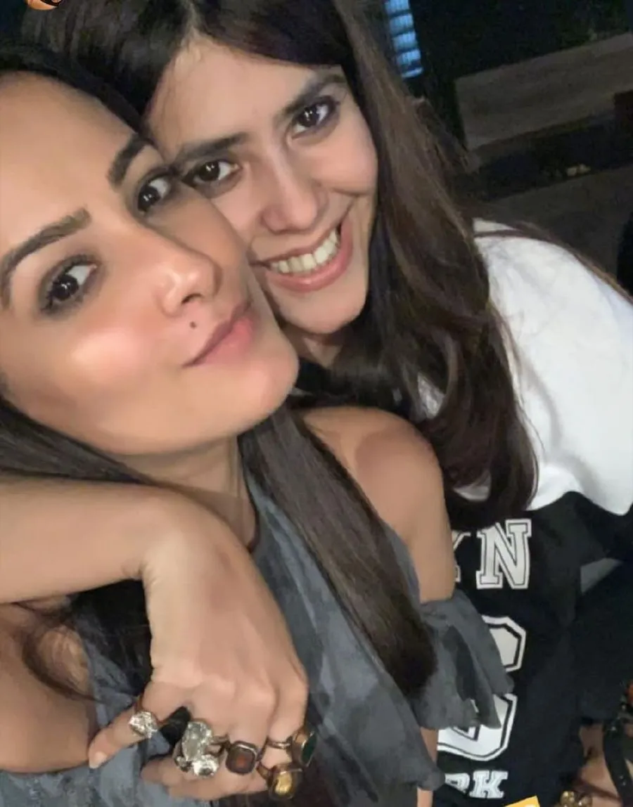 Anita Hassanandani and Ekta Kapoor