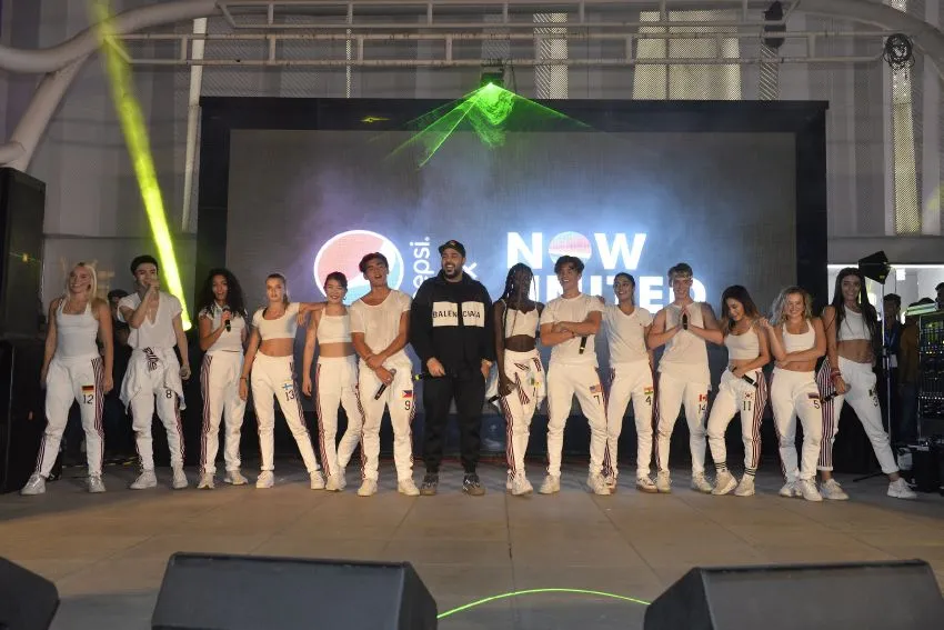 Badshah and Now United Perform 'How We Do It' brought to you by Pepsi 