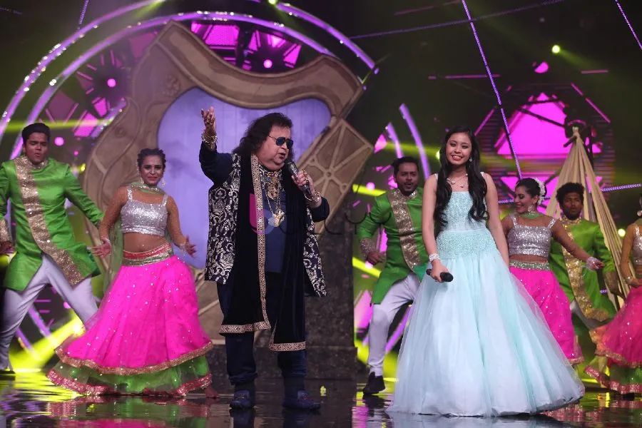 Bappi Lahiri with Neelanjana Ray