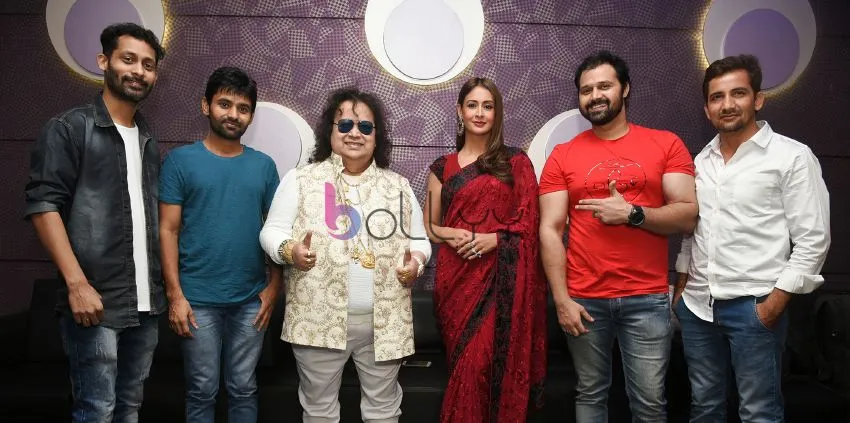 DJ Bharali, Vijay Suthar, Bappi Lahiri, Preeti Jhangiani,Mudasir Ali and Inder Suthar 