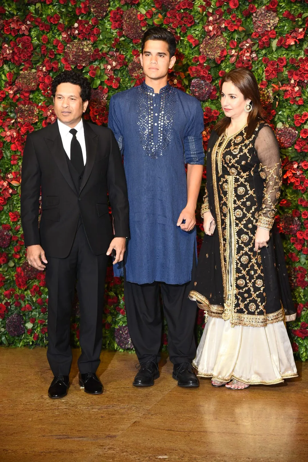 Sachin Tendulkar, Arjun Tendulkar, Anjali Tendulkar