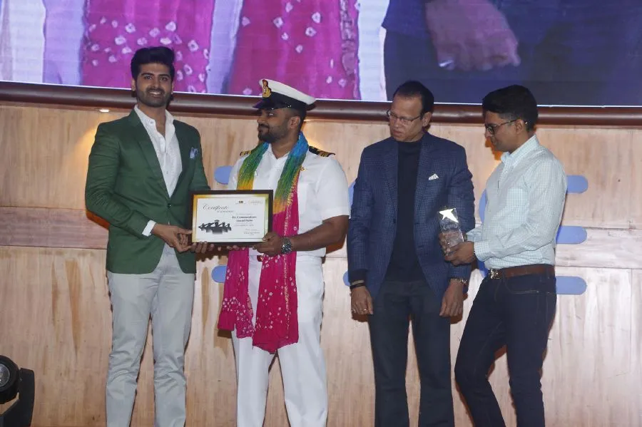 Dara Singh Khurana with Ashok Dhamankar and Basannt Rasiwasia with 'Awards Zindagi Ke