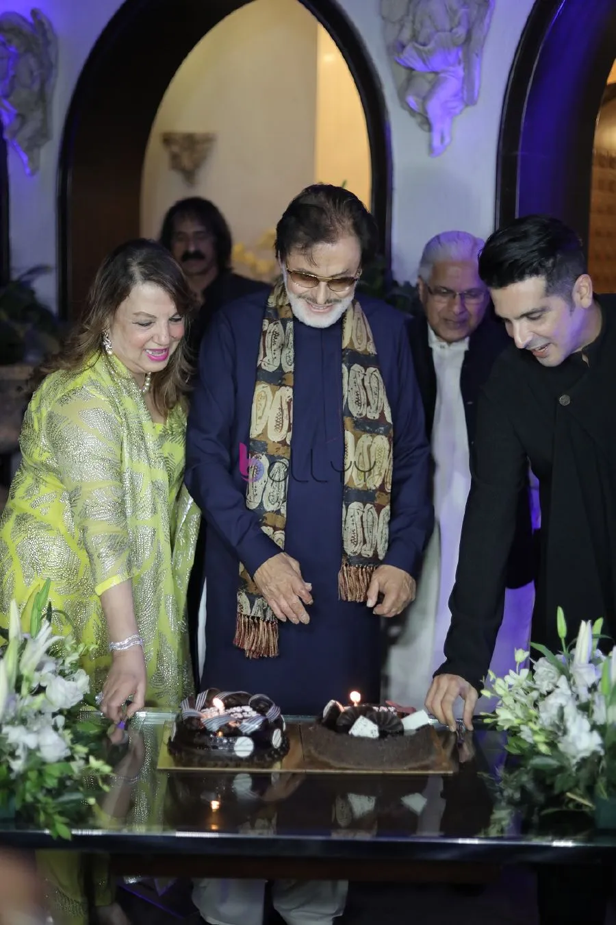 Zarine Khan, Sanjay Khan, Zayed Khan